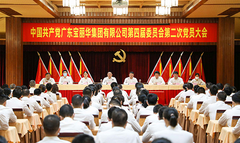“砥砺奋进 戮力前杏妆 <br>广东BBIN宝盈集团集团有限公司党委第四届委员会<br>成功召开第二次党员大会